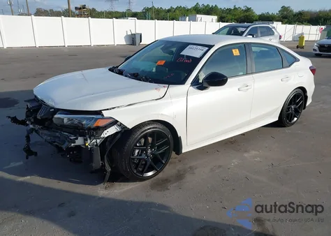 2026 Honda Civic Sport z USA, uszkodzony, nr VIN 2HGFE2F56TH526502